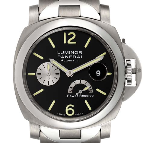 panerai luminor power reserve pam 126|panerai luminor automatic with date.